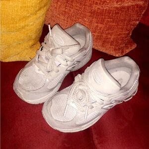 New Balance Kids' Cream Sneakers